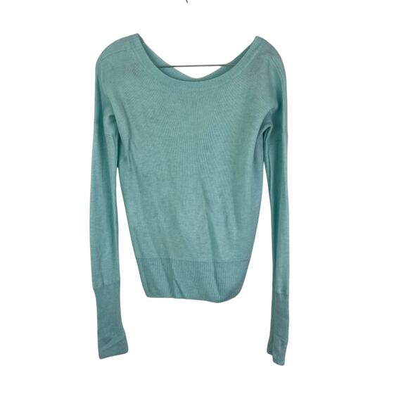 Lululemon Sweater Womens V-Neck Fitted Cuffs Drop Shoulder - Picture 4 of 11